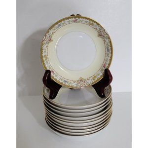 Vintage MEITO F & B Japan Berry Bowls 5 1/4" Set of 11